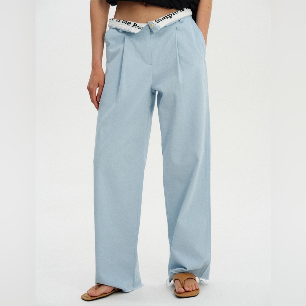 Source Unknown Down Pants, Stone Blue - image 1